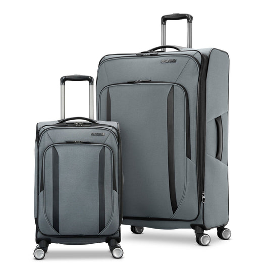 American Tourister Dash XLT 2 piece Softside Spinner Luggage Set