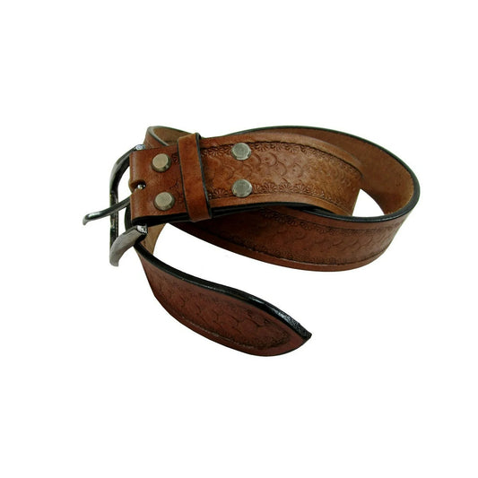 Leather Belt Mens Women Belt Casual Wear Outfit Western Wear With Buckle